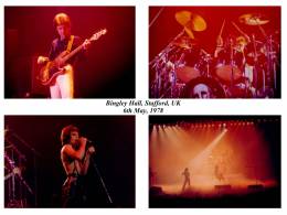 Concert photo: Queen live at the New Bingley Hall, Stafford, UK [06.05.1978]
