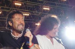 Concert photo: Queen + Paul Rodgers live at the Arena, Budapest, Hungary [23.04.2005]