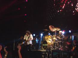 Concert photo: Queen + Paul Rodgers live at the Olympic Sports Complex, Moscow, Russia [16.09.2008]