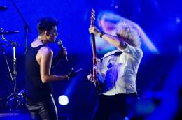 Concert photo: Queen + Adam Lambert live at the Olimpiyskiy Sports Complex, Moscow, Russia [03.07.2012]