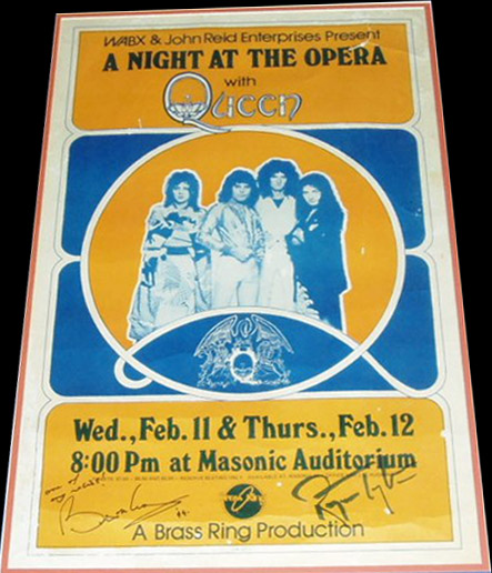 Queen in Detroit on 11.-12.02.1976