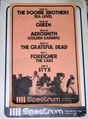 Poster - Queen in Philadelphia on 20.11.1978