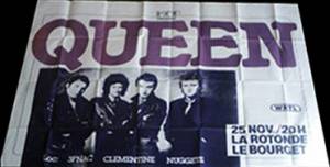 Poster - Queen in Paris on 25.11.1980