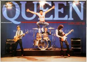 Poster - Queen in Germany in November and December 1980