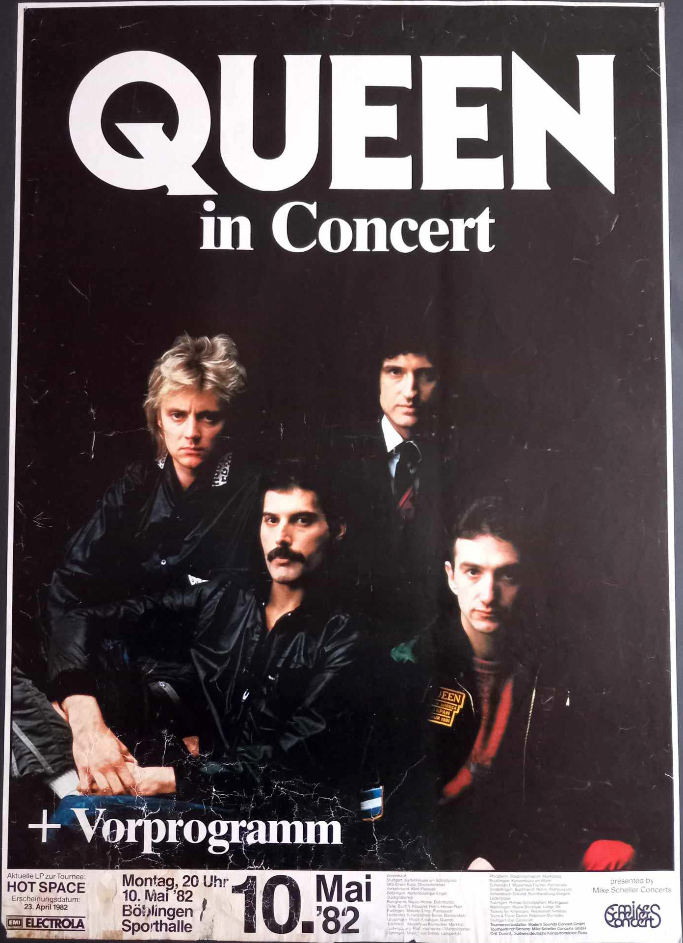 Queen in Stuttgart on 10.05.1982