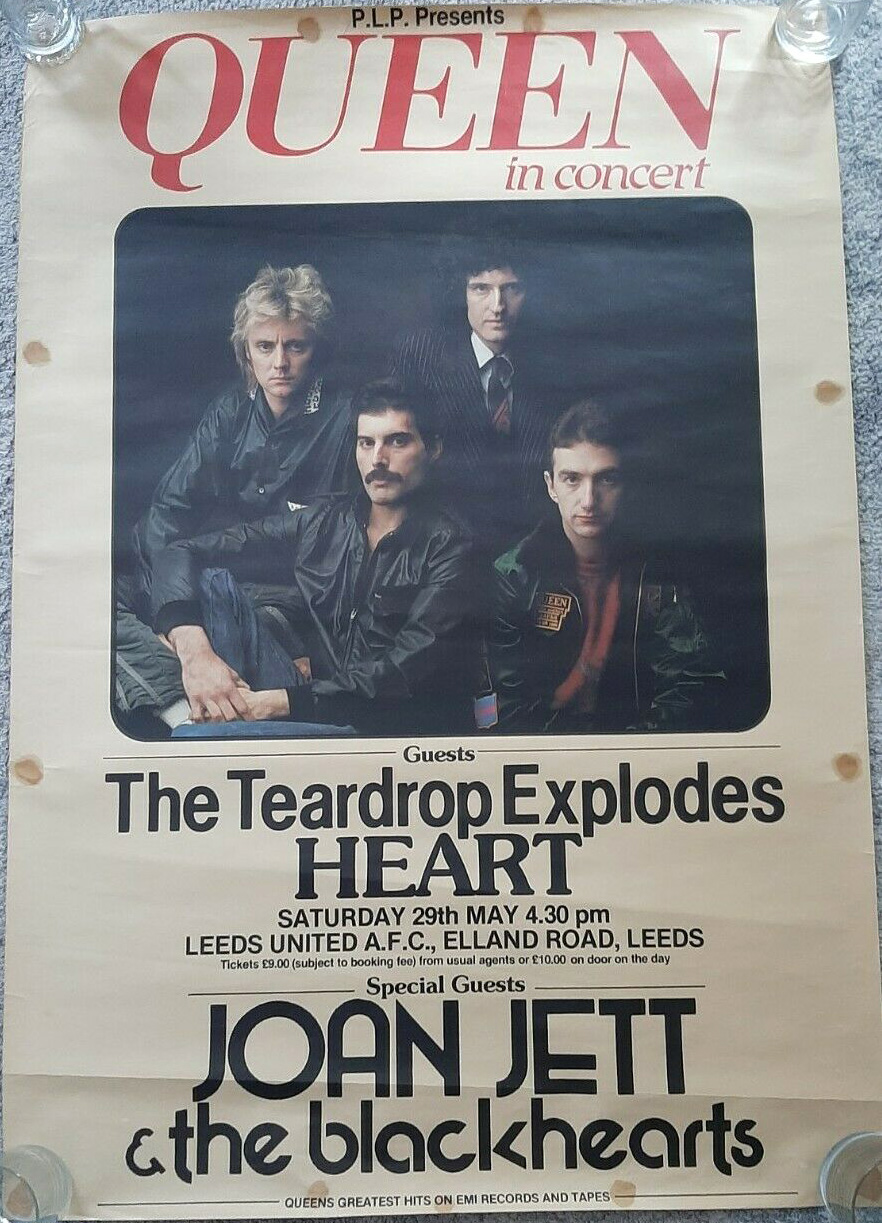 Queen in Leeds on 29.05.1982