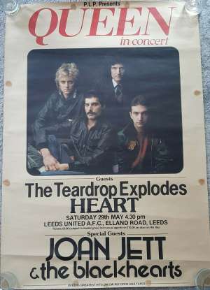 Poster - Queen in Leeds on 29.05.1982