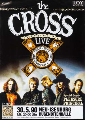Poster - The Cross in Frankfurt on 30.05.1990