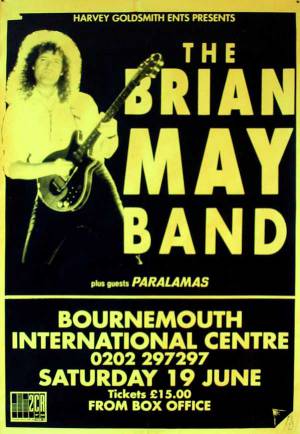 Poster - Brian May in Bournemouth on 19.06.1993