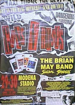 Poster - Brian May in Modena on 29.-30.06.1993