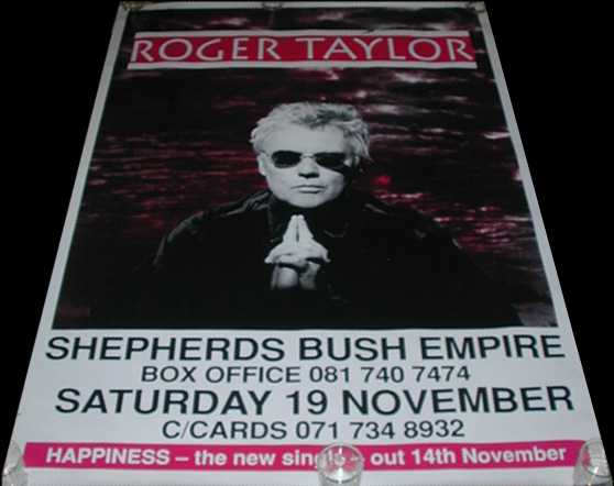 Roger Taylor in London on 19.11.1994