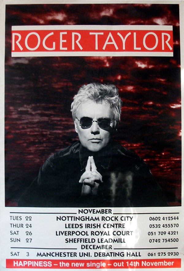 Roger Taylor in the UK in 1994