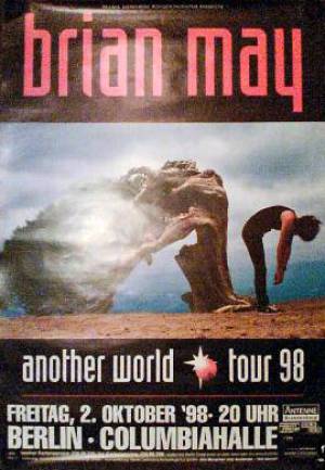 Poster - Brian May in Berlin on 02.10.1998