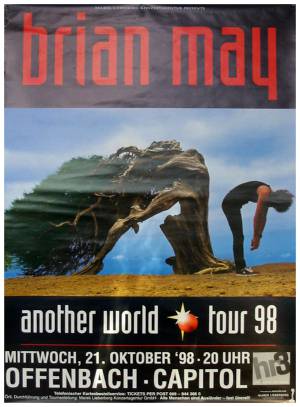 Poster - Brian May in Offenbach on 21.10.1998