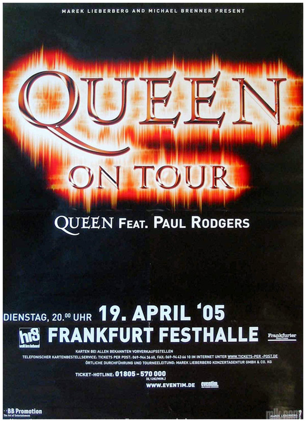 Queen + Paul Rodgers in Frankfurt on 19.04.2005