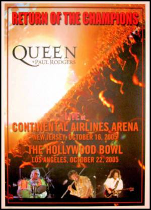 Poster - Queen + Paul Rodgers in the USA in 2005