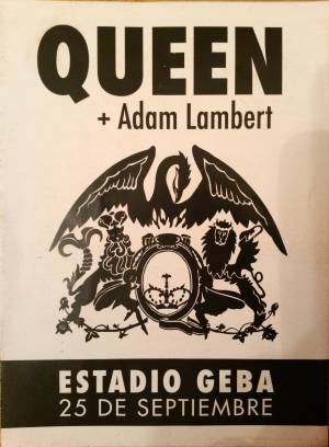 Poster - Queen + Adam Lambert in Buenos Aires on 25.09.2015