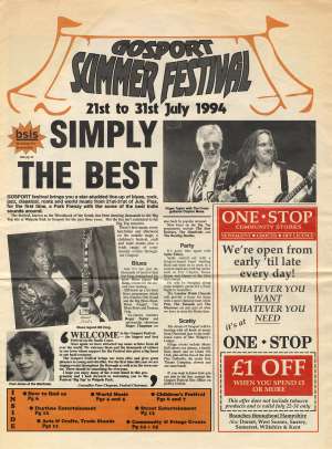 Gosport 1994 festival programme