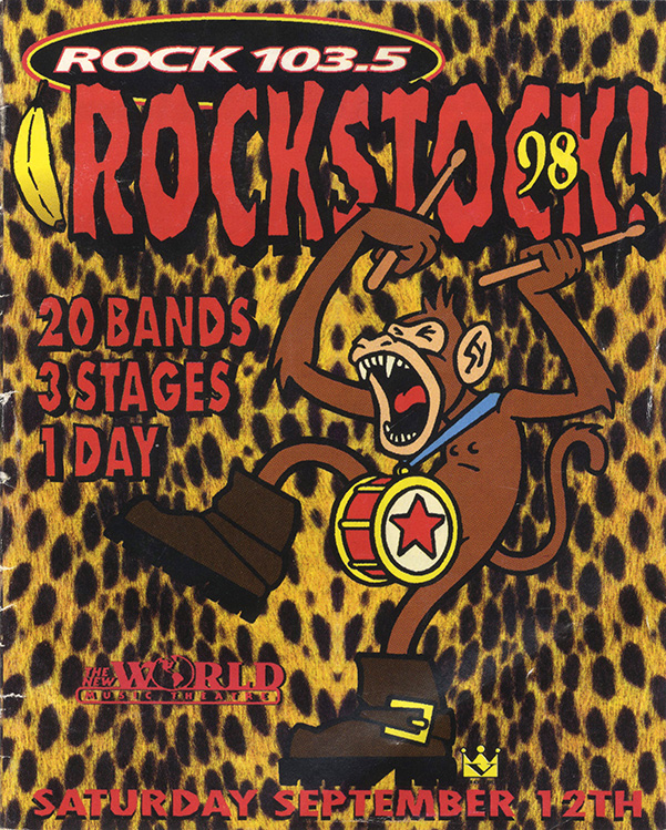 Rockstock festival program (Chicago)
