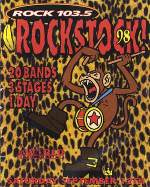 Rockstock festival program (Chicago)