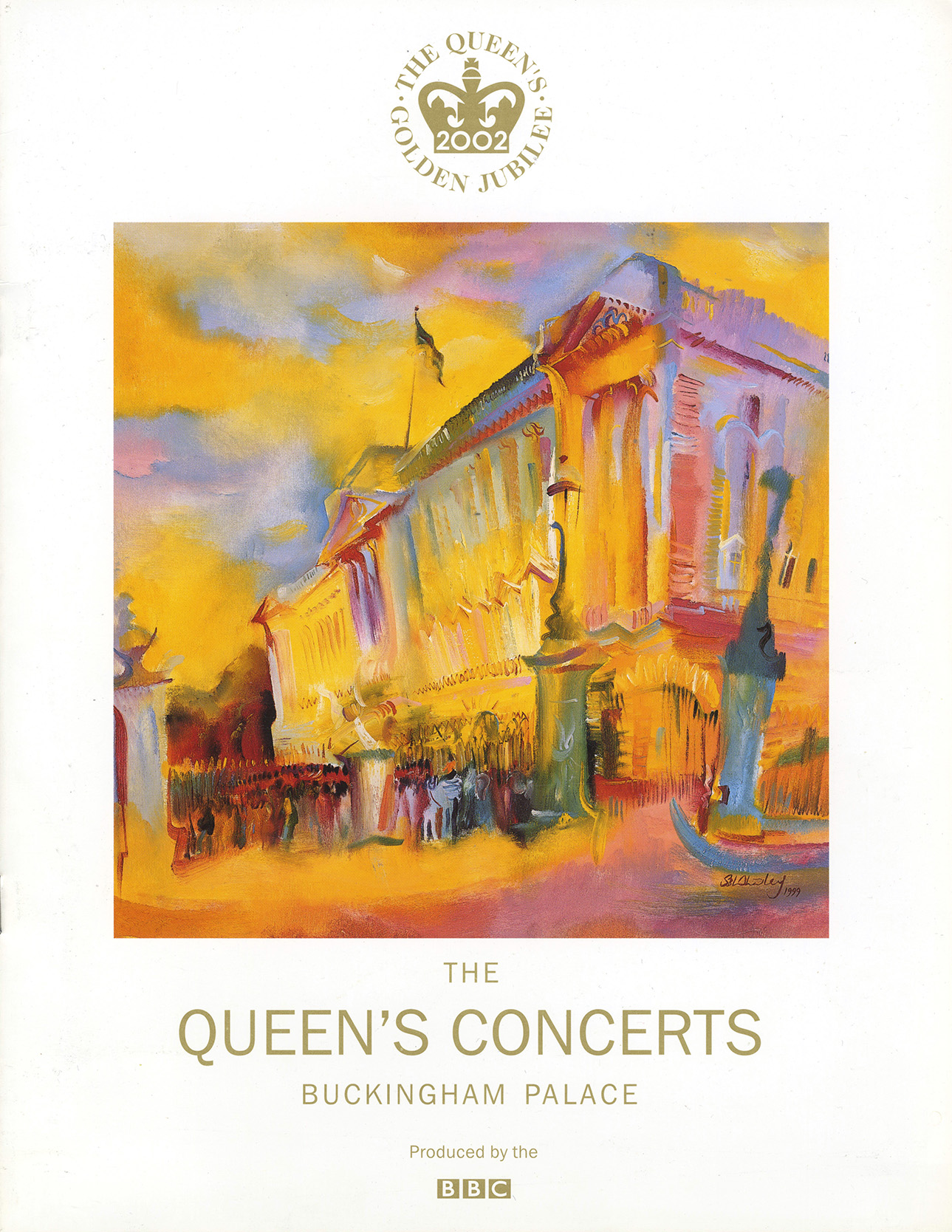 Queen's Jubilee program 2002
