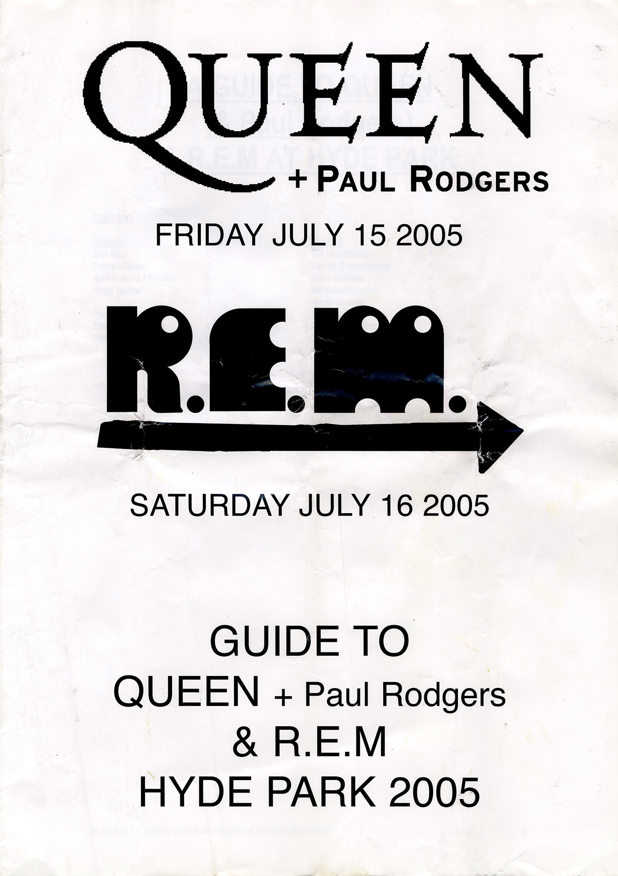 Queen + Paul Rodgers - Hyde Park 2005