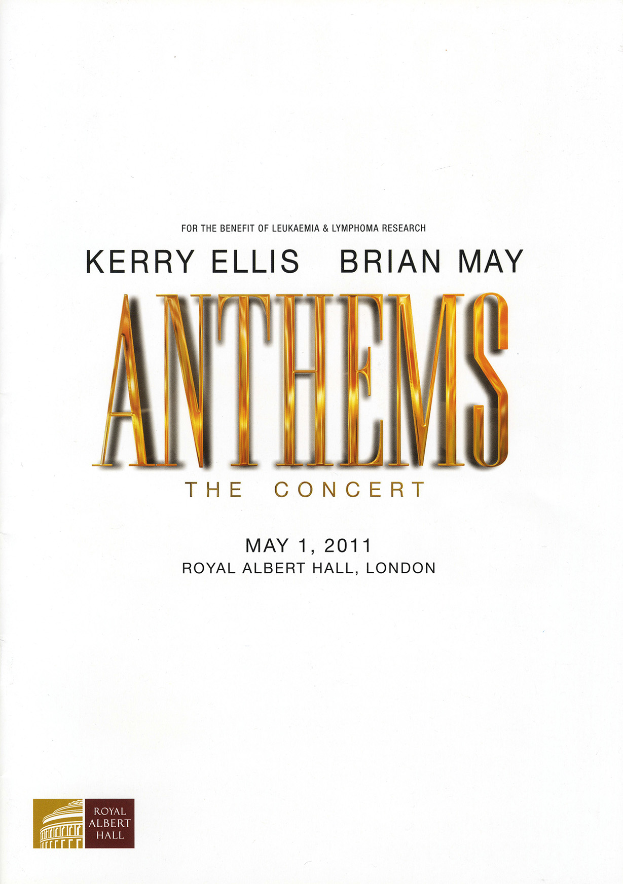 Brian + Kerry Ellis - London 01.05.2011 (Anthems)