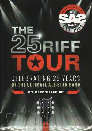 SAS Band - 25 Riff Tour programme