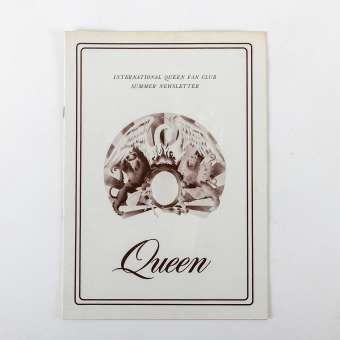 Queen - fan club newsletter summer 1976