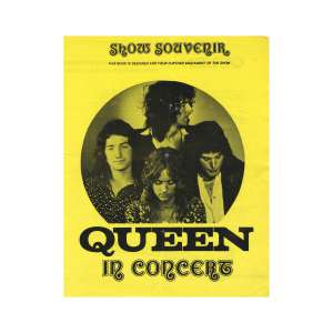 Queen - the earliest programme [1973-1974]