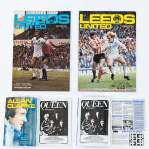 Two Leeds football programmes [1982]
