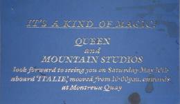 Invite to a Queen party before the Montreux 1986 performance