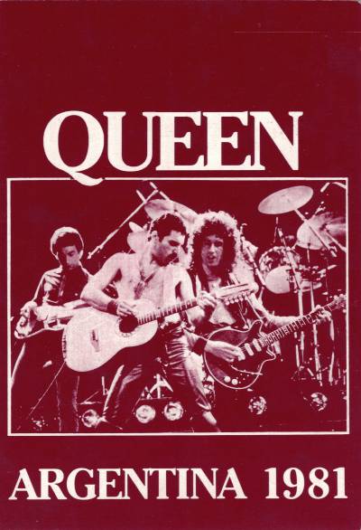 Ticket stub - Queen live at the Estadio José Amalfitani de Velez Sarsfield, Buenos Aires, Argentina [01.03.1981]