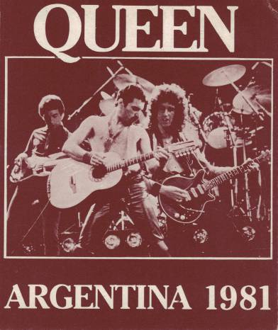 Ticket stub - Queen live at the Estadio José María Minella, Mar del Plata, Argentina [04.03.1981]