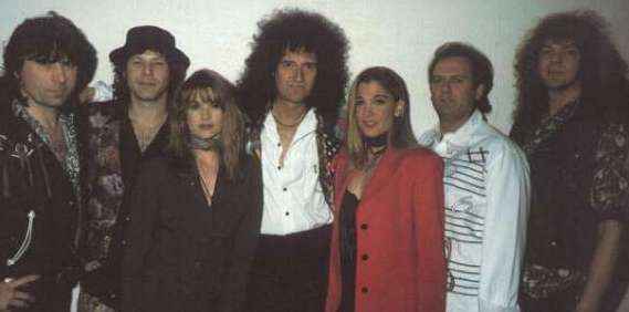 Brian May band in 1993